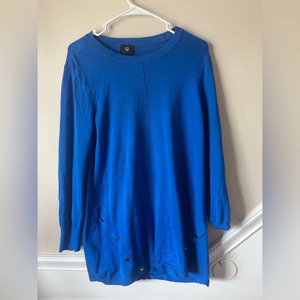 Royal blue tunic